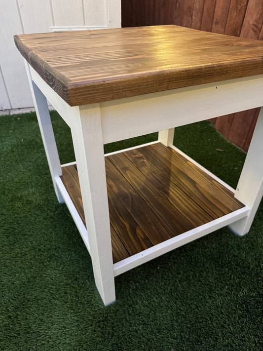 Farmhouse End Table