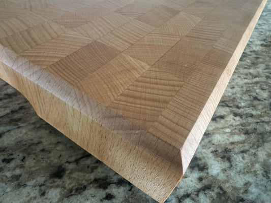 Handmade Cherry End Grain Cutting Board