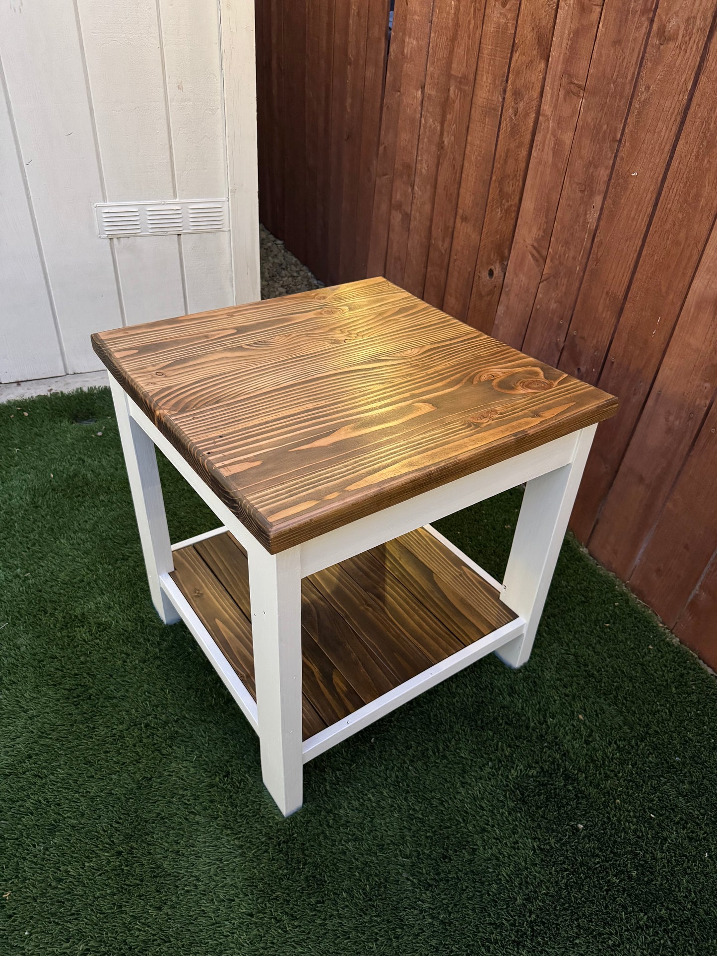 Farmhouse End Table