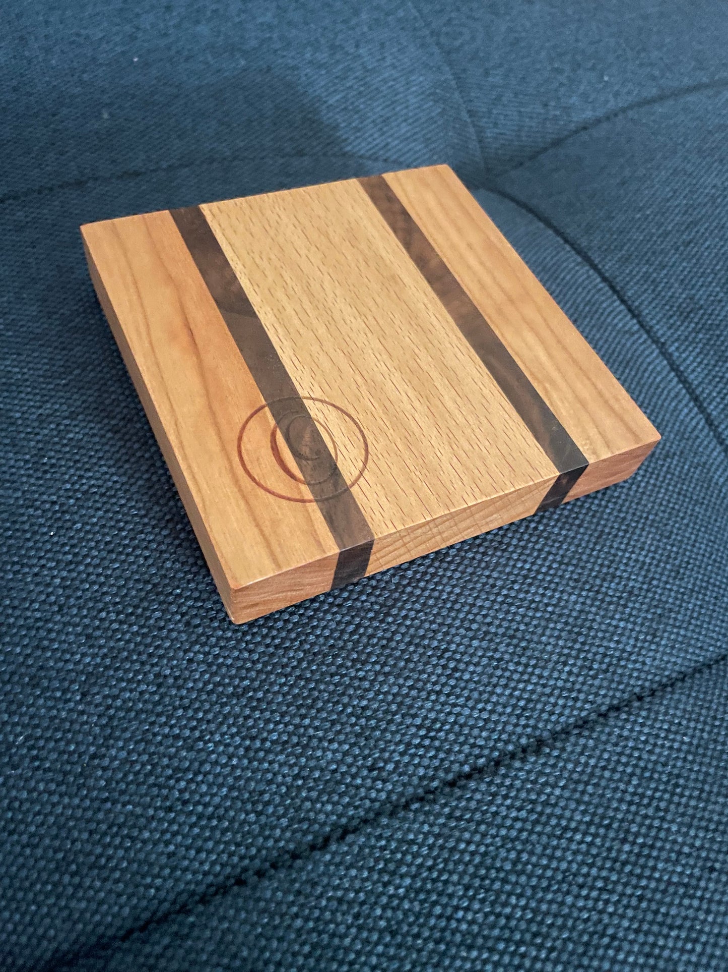 Maple and Walnut Coasters