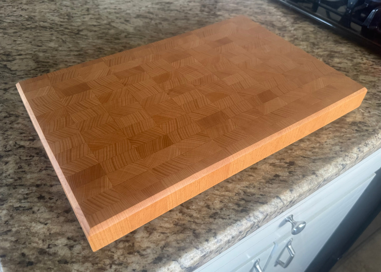 Handmade Cherry End Grain Cutting Board