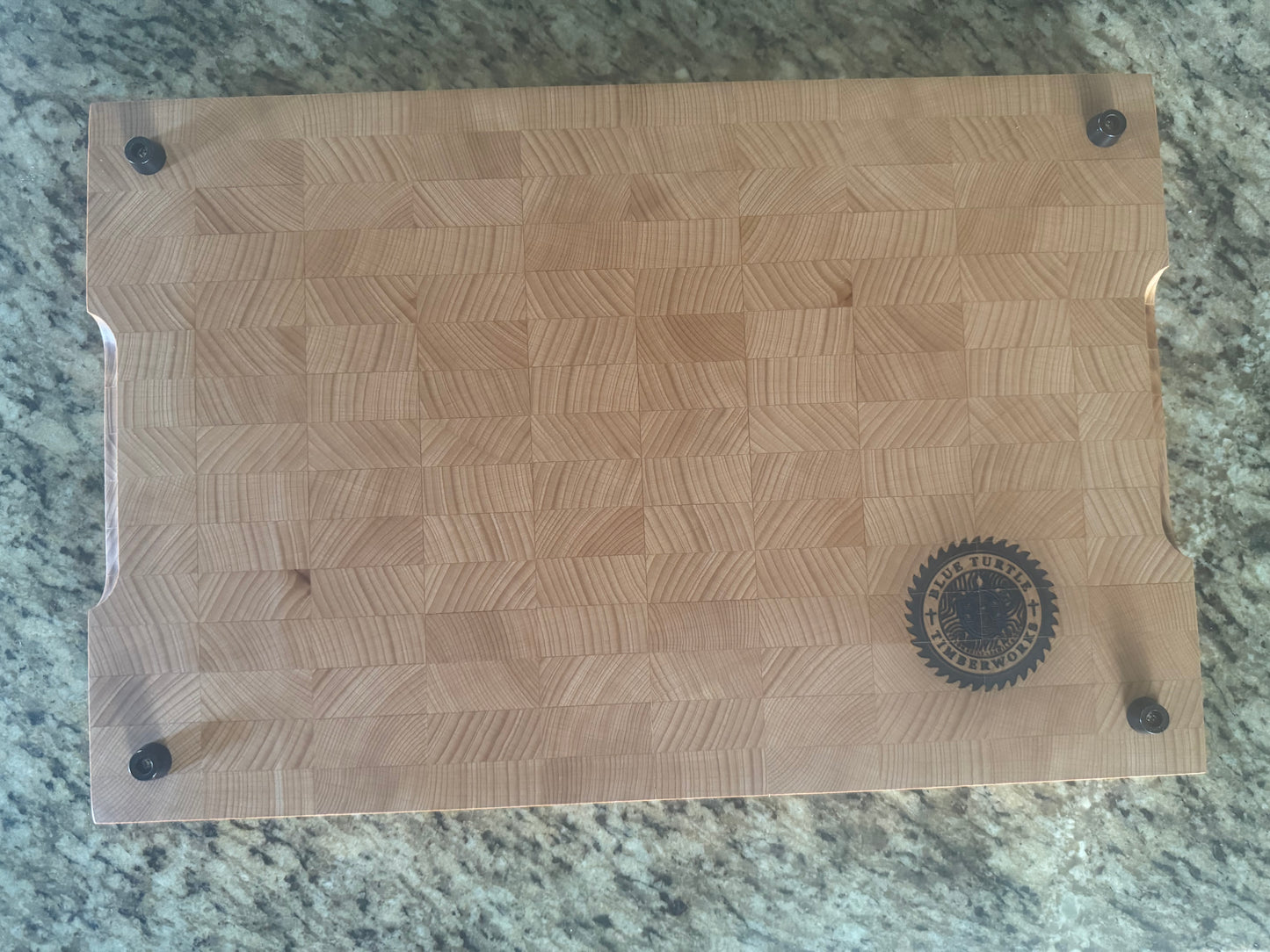 Handmade Cherry End Grain Cutting Board