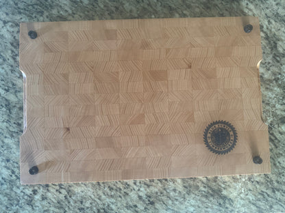 Handmade Cherry End Grain Cutting Board