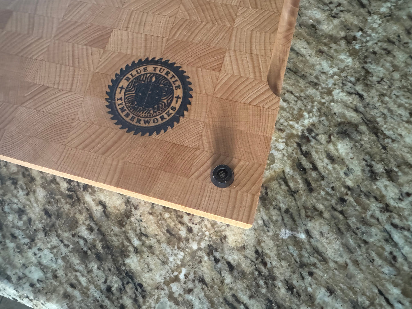 Handmade Cherry End Grain Cutting Board