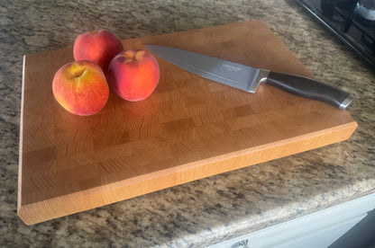Handmade Cherry End Grain Cutting Board