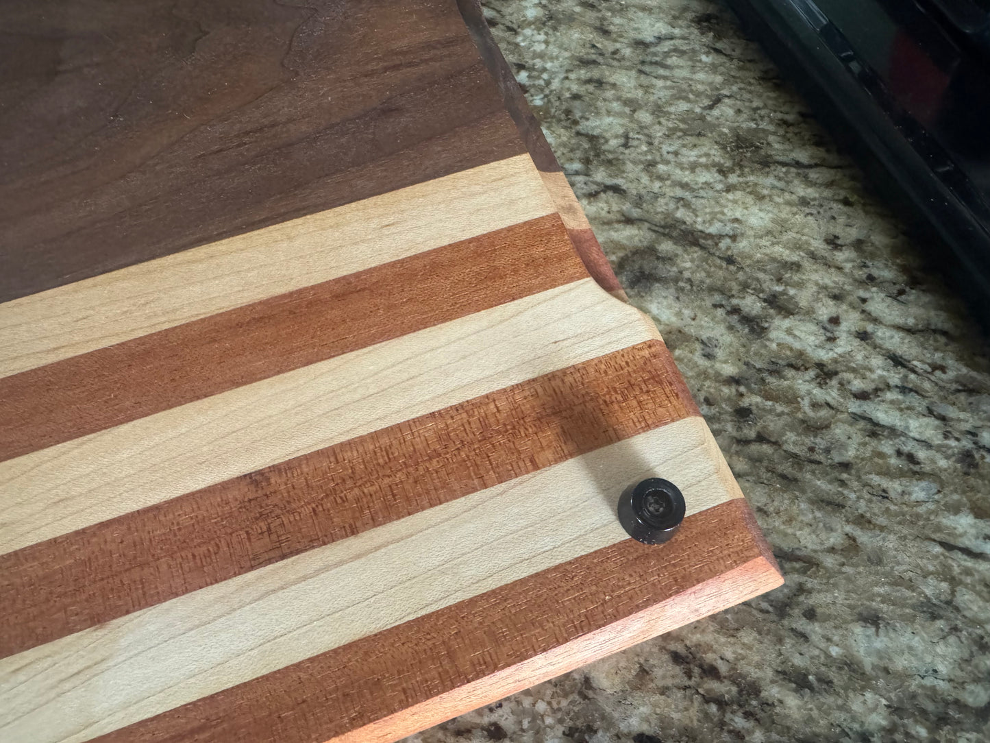 Handmade American Flag Cutting Board