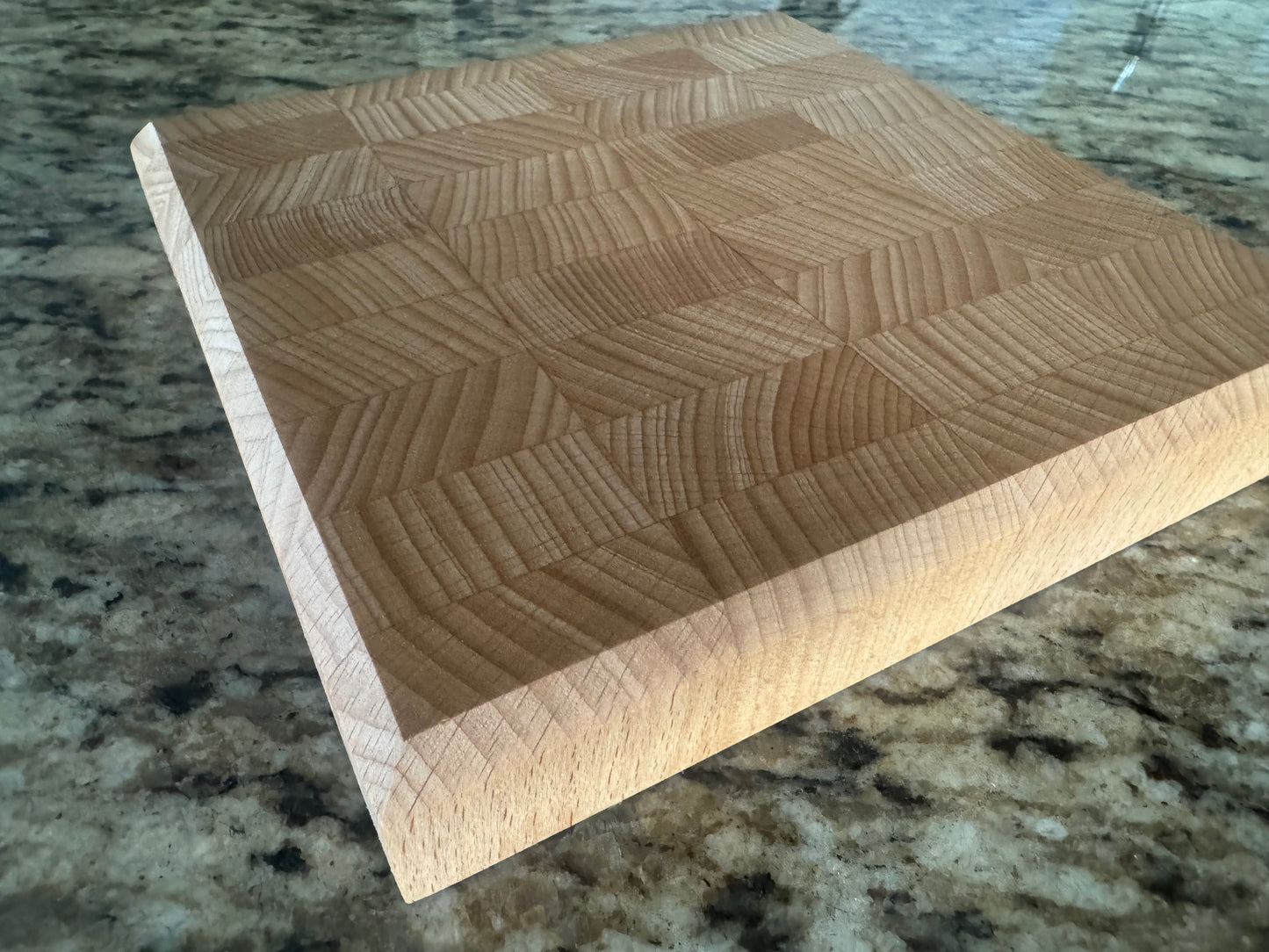 Handmade Cherry End Grain Garnish Cutting Board (Mini)